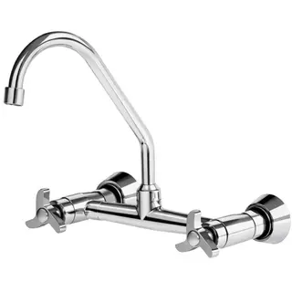 Misturador de Parede p/Cozinha Bica Móvel Wind Cromado DN15 DN20 Romar em Oferta na Shopee