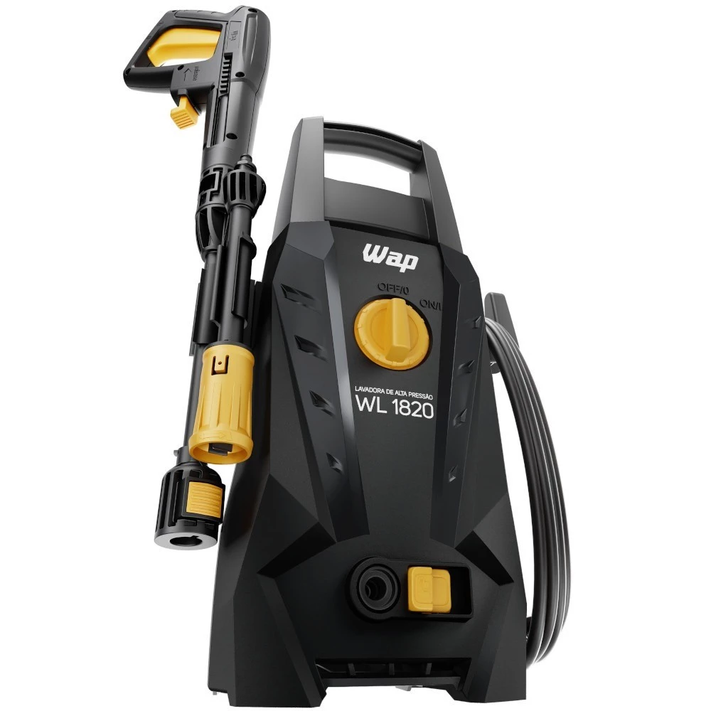 Lavadora de alta pressão Desentupidora 1500 libras WL 1820 Black Ultra Wap