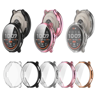 Capa Protetora De TPU Galvanizada Para Huami Amazfit Active 2