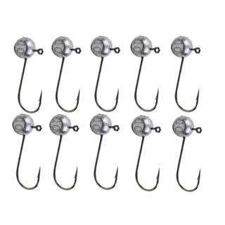 Jig Head Facetado 10g (Anzol 3/0) - 10 Unidades em Oferta na Shopee