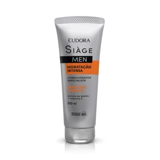 Eudora Siàge Men Hidratação Intensa Condicionador 200ml em Oferta na Shopee