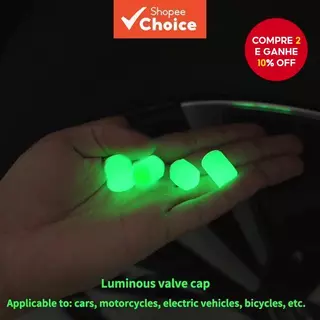 Luzes De Tampa De Válvula LED De Roda MTB-Tampas De Pneu Brilhantes Para Decoração De Bicicleta , Mini Luz De Ar em Oferta na Shopee