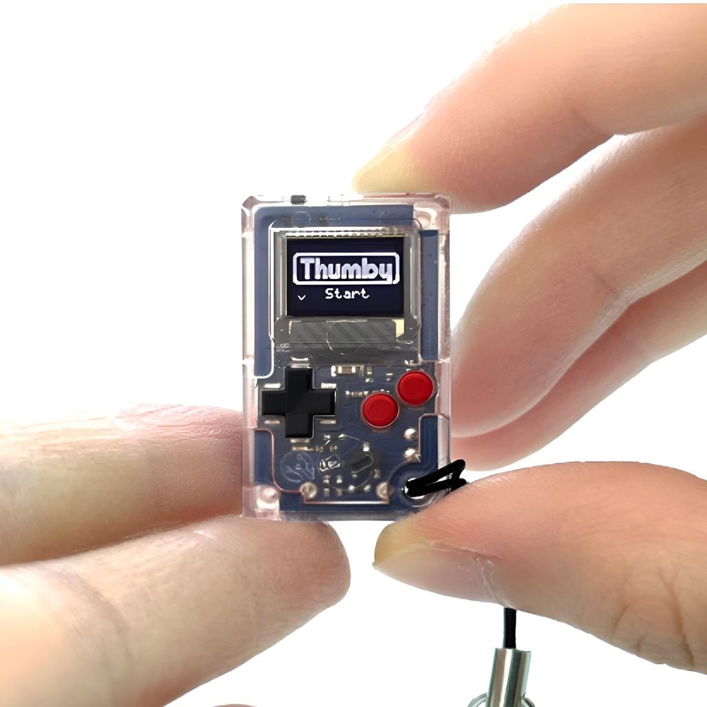 TinyCircuits Thumby , O Menor mini console De Jogos Do Mundo ...
