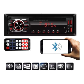 Rádio Automotivo / MP3 Player First Option | Bluetooth, USB, SD | 1783bn