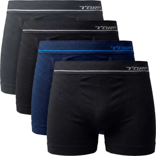 Kit 4 Cuecas Boxer Sem Costura Masculina Daily Confortável Torp
