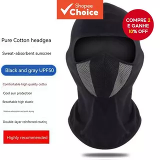 Balaclava Motocicleta Equitação Máscara À Prova De Vento Respirável Rosto Cheio em Oferta na Shopee
