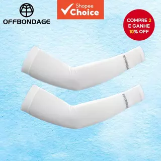 OFFBONDAGE Par de Manguitos de Proteção UV com Compressão para Esportes, Ciclismo, Corrida e Atividades ao Ar Livre em Oferta na Shopee