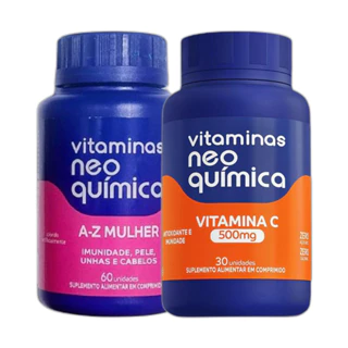 Kit Mulher 60 Cpr + Vitamina C 30 Cpr - NEO QUIMICA