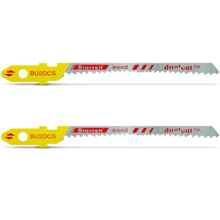 Lâmina serra tico tico 50 mm bimetal para madeira 2 peças - BU2DCS-2 Starrett em Oferta na Shopee