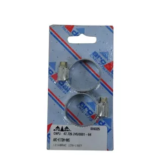 Abraçadeira aço carbono 19 a 27mm para mangueira 3/4pol 2pçs em Oferta na Shopee