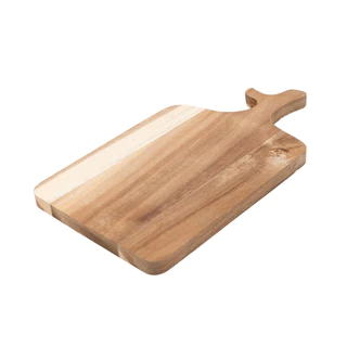 tábua de madeira acácia 32cm de corte rústica - Oikos em Oferta na Shopee