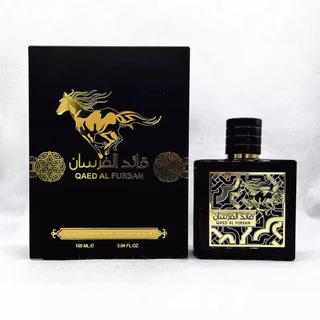 Perfume Qaed Al Fursan Lattafa Masculino Eau de Parfum 100ml Perfume Árabe Longa Duração em Oferta na Shopee