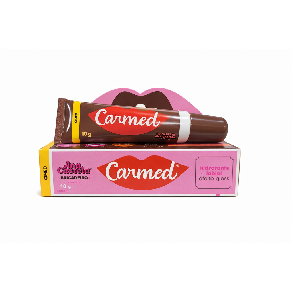 Hidratante Labial Carmed Brigadeiro Ana Castela 10g | Shopee Brasil