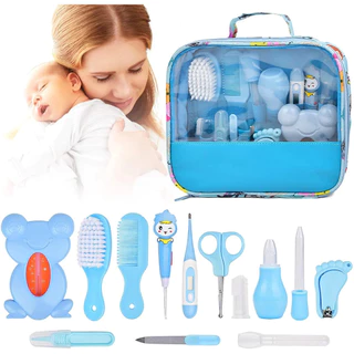 Kit Essencial De Cuidados Com Bebês Para Recém-Nascidos-Conjunto Completo Unha Cabelo e Saúde 13Pcs em Oferta na Shopee