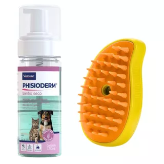 Phisioderm Banho Seco 150ml Para Cães e Gatos + BRINDE em Oferta na Shopee