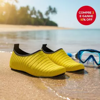Sapatos de água antiderrapantes e de secagem rápida para homens e mulheres, ideais para snorkeling e caminhadas na em Oferta na Shopee