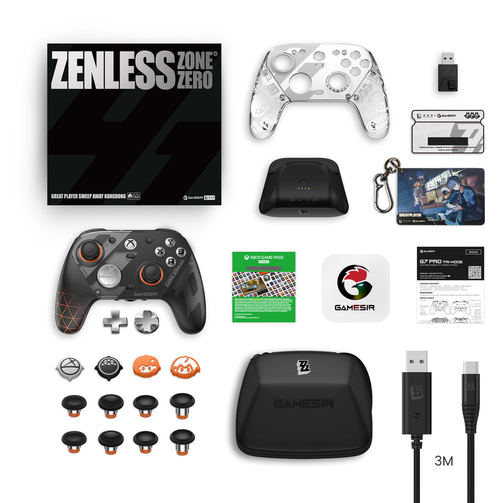 Controlador Sem Fio GameSir G7 Pro Zenless Zone Zero Para Xbox