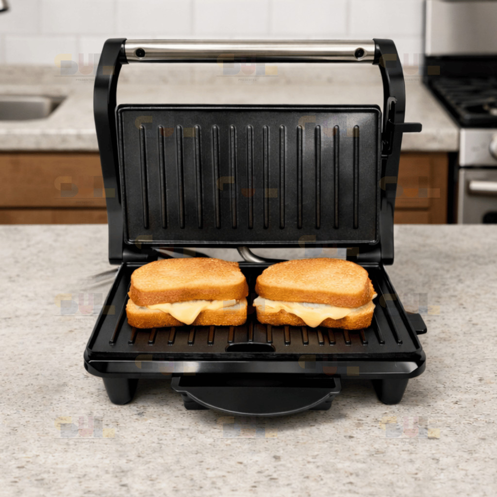 Sanduicheira Grill 800W Inox Wap 2 Em 1 Antiaderente Chapa 1