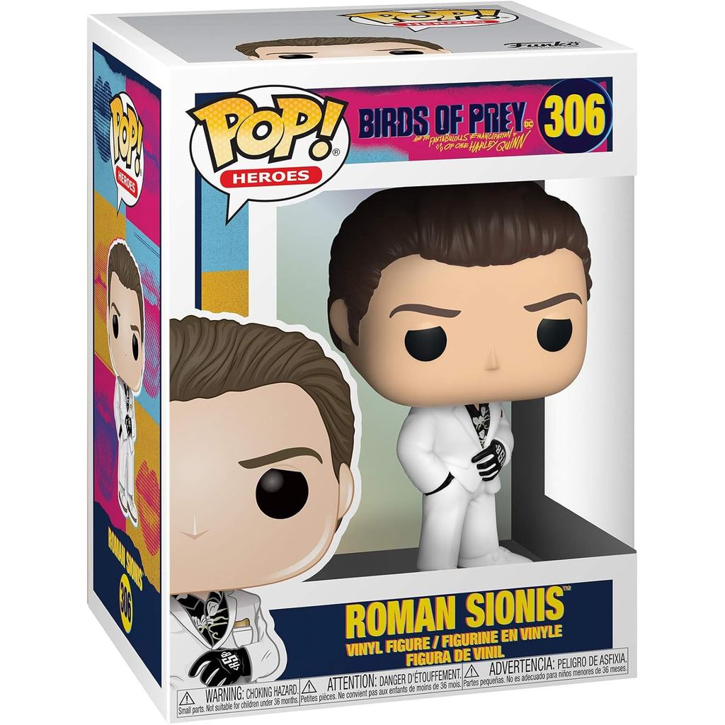 Funko Pop! #306 Roman Sionis - Birds Of Prey Original | Shopee Brasil