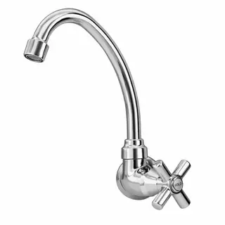 Torneira de Parede p/Cozinha Bica Móvel Cromada Romar em Oferta na Shopee