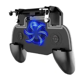 Controle Gamer Para Celular Com Cooler Ventoinha Gatilho L1 R1
