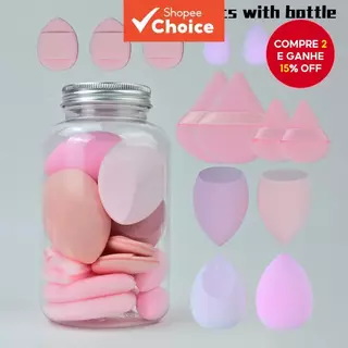 14 Pçs Conjunto De Pó Puff Maquiagem Ovo Esponja Almofada De Ar Super Macio E Delicado Configuração em Oferta na Shopee