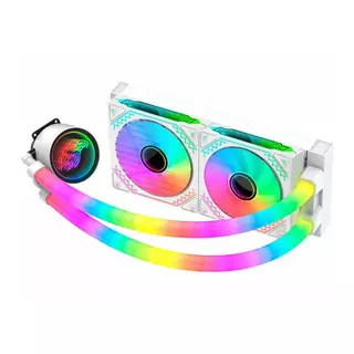 Water Cooler K-MEX WACD, ARGB, 240mm, Branco, WACDF123ABDAB0X em Oferta na Shopee