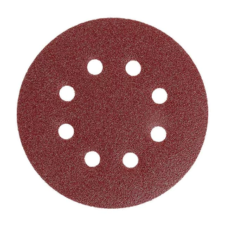 5 Disco Lixa Velcro Perfurado 125 Gr. 220  Titanium em Oferta na Shopee