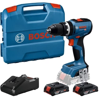 Furadeira Parafusadeira a bateria 1/2" 18V Brushless com 2 baterias GSB 18V-65 Bosch em Oferta na Shopee