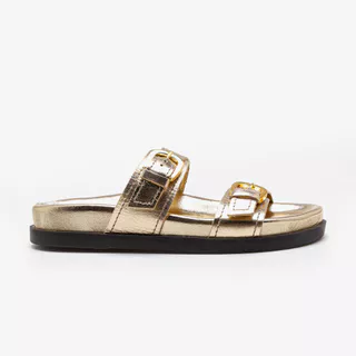 Papete Feminina Iris Dourado em Oferta na Shopee