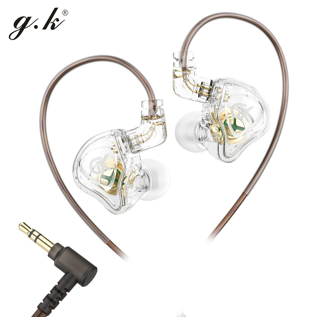 GK AK8 PRO Fones De Ouvido Ultra Ampla Frequência IEM Duplo ...