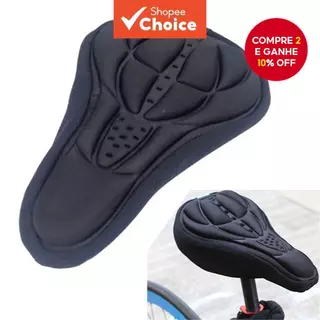 Bicicleta De Ciclismo Soft 3D Almofadada MTB Capa De Assento De Sela em Oferta na Shopee
