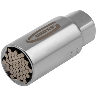 Soquete universal 6 a 21 mm encaixe 3/8" aço cromo vanádio - 1319155 Gross em Oferta na Shopee