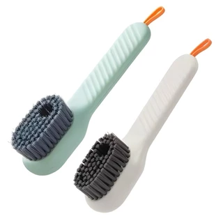 Escova Limpa Sapato Com Dispenser Reservatório em Oferta na Shopee