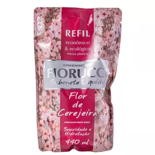 Fiorucci Flor de Cerejeira Refil - Sabonete Líquido 440ml em Oferta na Shopee