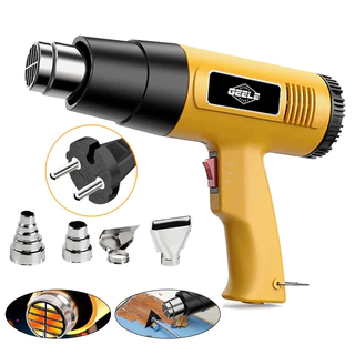 Soprador Térmico 2200w 220V Ar Quente 2 Velocidades  temperatura até 520 °C GEELE em Oferta na Shopee