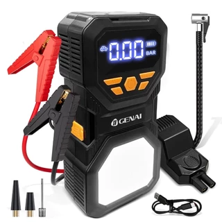 Arranque Multifuncional 480/600A + Power Bank 45W + Luz LED Emergência - Carregador Portátil