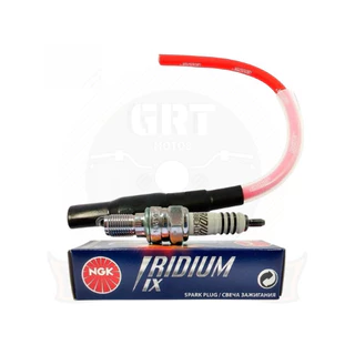Kit cabo F3 ibooster Vela Ngk Iridium CR6HIX BURGMAN 125 INJETADA / NEO125 / GS120