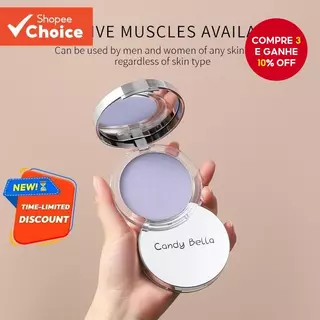 Pó De Ajuste De Controle De Óleo , Leve E Respirável , Maquiagem Nude Natural , Acabamento Suave De Longa Duração , Roxo em Oferta na Shopee