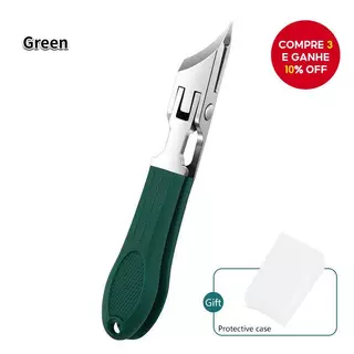 Alicate de Unhas Curvado em Aço Inoxidável, Cortador de Unhas de Mão e de Pé, Removedor de Cutículas Antiespumante. em Oferta na Shopee