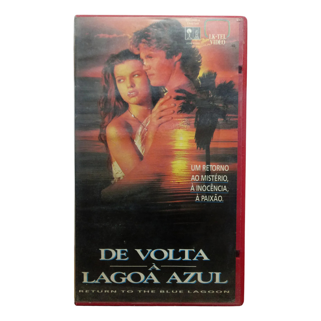 Vhs De Volta À Lagoa Azul - Milla Jovovich - Brian Krause | Shopee