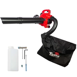 Soprador e aspirador de folhas a gasolina 25,4 cc TVB26-GII Toyama em Oferta na Shopee
