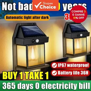 Estilo de Vida - Produto local - Luz solar de parede LED com sensor de movimento Luz solar à prova d'água para uso