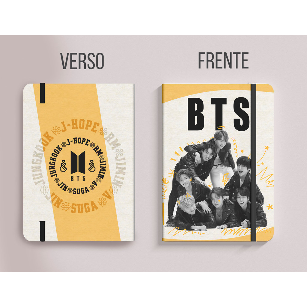 Sketchbook BTS Arirang 2026 - para desenho ou anotação ARMY
