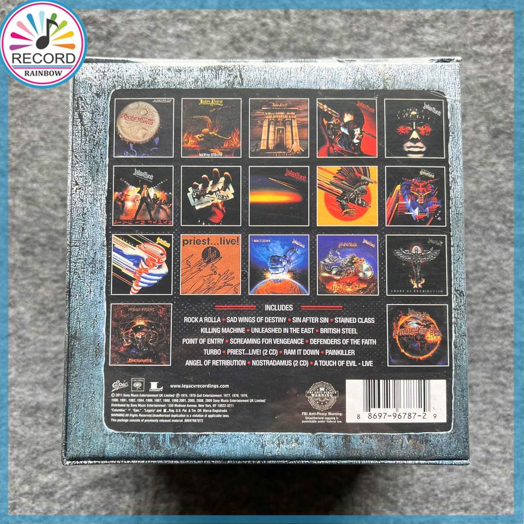 JUDAS PRIEST THE COMPLETE ALBUMS COLLECTION 19CD Box Set Original
