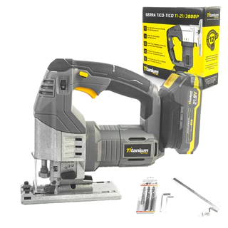 Serra Tico-Tico a bateria 21V BL Titanium  TI-21/3000P em Oferta na Shopee