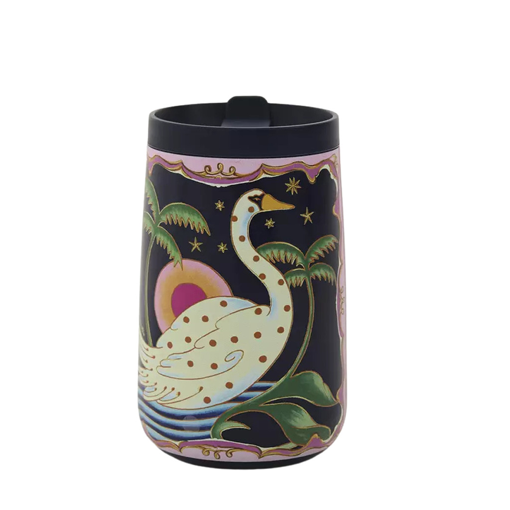 Copo Que Sede 450ml Farm Rio Terra Surrealis Cisne Tropical | Shopee Brasil