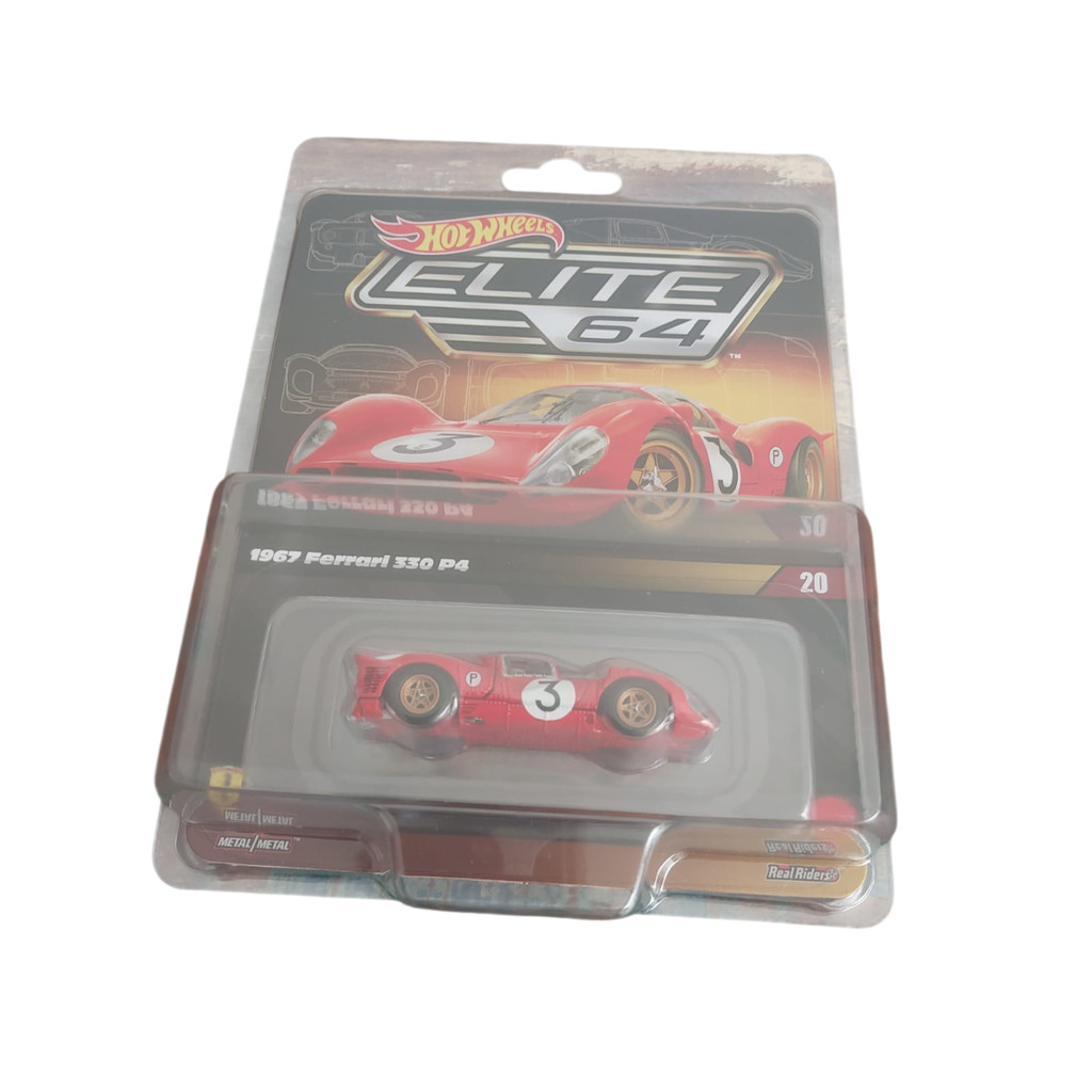 Hot Wheels Elite 64 1967 Ferrari 330 P4 | Shopee Brasil