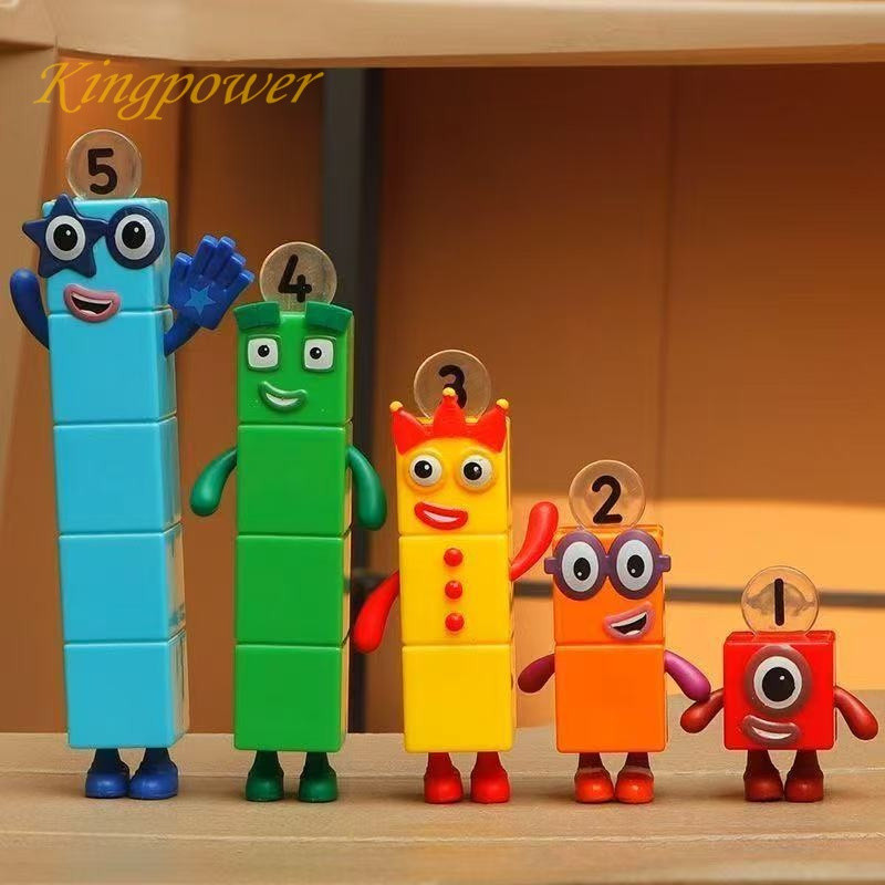 5 Peças/Set Numberblocks Blocos De Construção Equipamentos Criativos ...