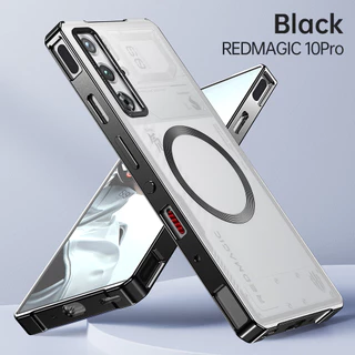 RedMagic 10 Pro Caso 10S Liga De Alumínio Forte Anti Queda Magnética Carga Sem Fio Sensação Original Invólucro Titânio